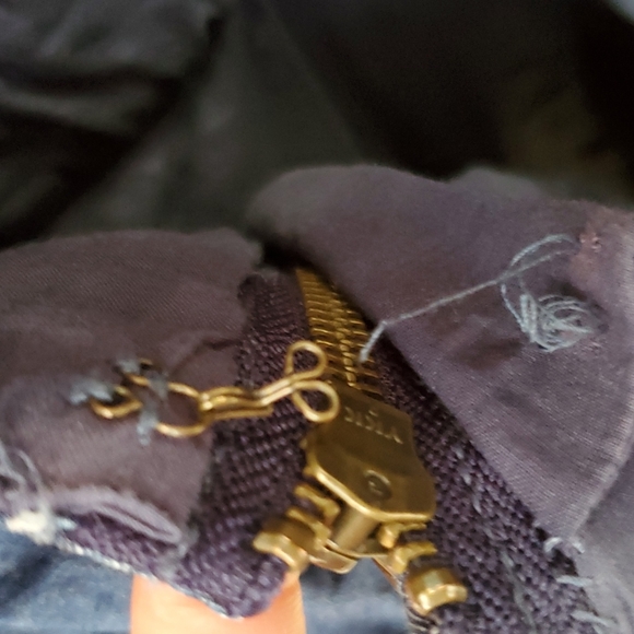 Free People New Romantics Denim Lattice Dress Size 0 - Picture 14 of 14